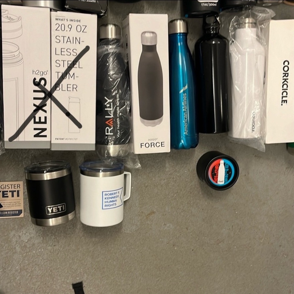 Camelbak CHOOSE Any 3 bott les NEW (Ti n mugs &travel) Gaiam,Swell,Moo,Tumbler+ - Picture 5 of 14